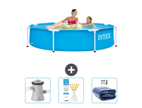 Piscina Tubular INTEX 28205NP-CB74 (1828 L - 244x51cm)
