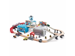Juguete HAPE Circuito Tren Mega Metrópolis (3 Años)