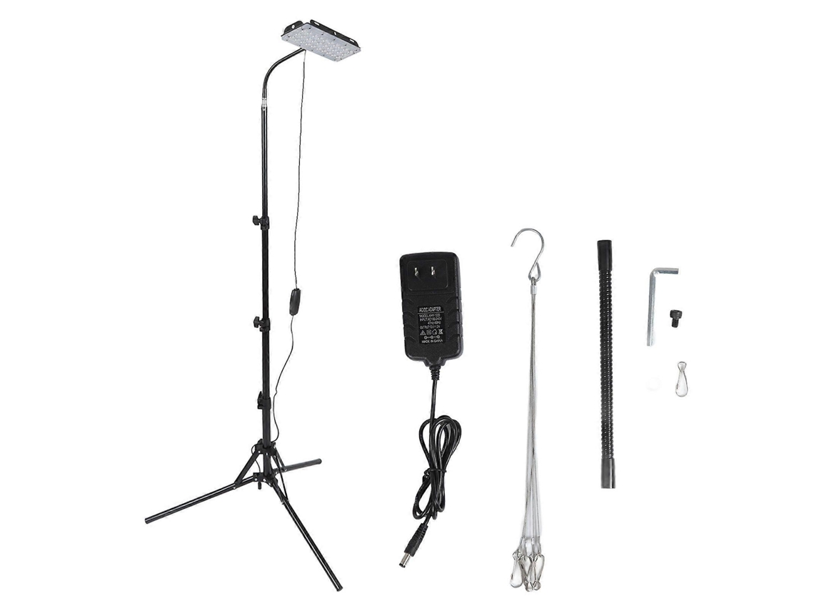 Lámpara de fisioterapia de 90 W con 90 LED, luz infrarroja y fototerapia, con soporte triangular, CA 85/265 V (EE. UU.)
