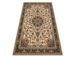 Alfombra de Lana Polonia Kordoba Color Sepia (235 x 350 cm)