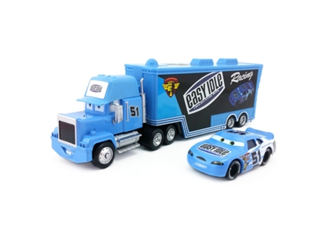 Disney pixar car toys lightning mcqueen number racer mack uncle truck 1:55 diecast metal car model toy boy birthday gift