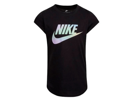 Camiseta de Niños NIKE KIDS Aura Futura Negro (6/7 Años)