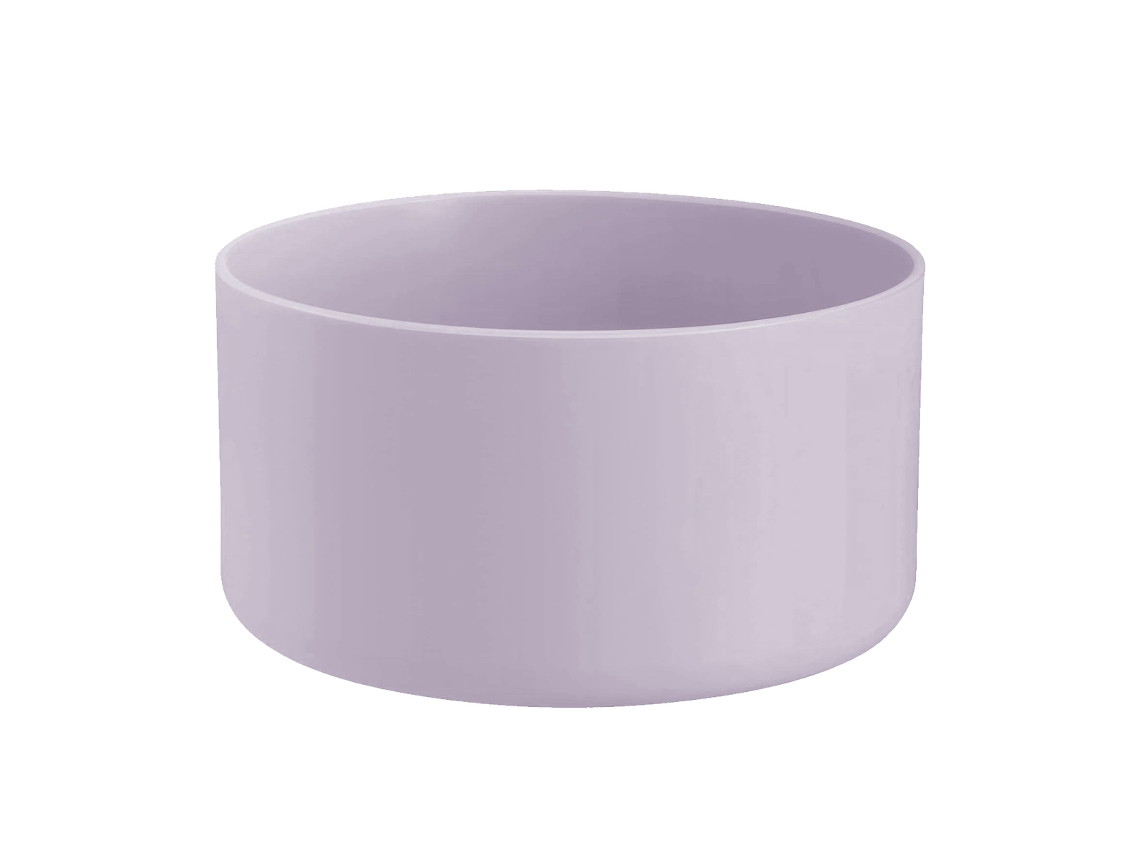 JILLIOPER Set de vasos térmicos de silicona antideslizante, alta temperatura, set de vasos de 7,5 cm y 9 cm con base de silicona