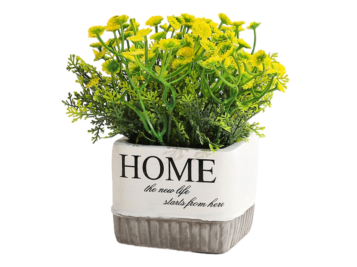 Peonías artificiales en jarrones de cerámica, arreglos de hortensias para decoración del hogar. NEVEANCE