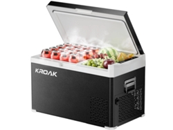 Refrigerador para coche, refrigeración eficiente, diseño de doble zona, 30 L, estándar OEM