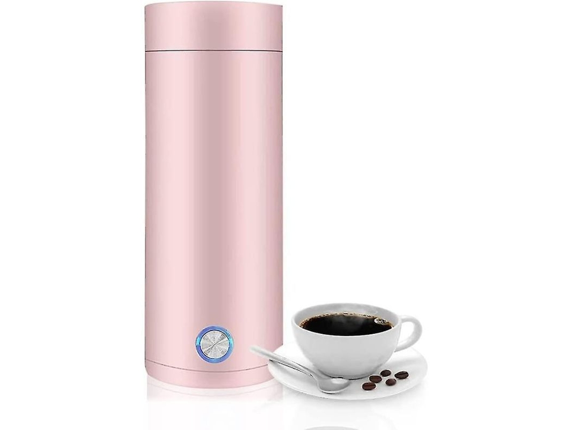 Hervidor Eléctrico Portátil 3 En 1 Para Viajes, 400 Ml, Acero Inoxidable 304, A Prueba De Fugas, Apagado Automático.