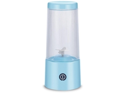 Exprimidor Portátil Con Carga Usb, Batidora Eléctrica Inalámbrica Naranja, Procesador De Alimentos De Carga Manual CHRUI Azul