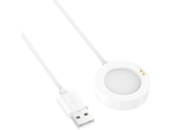 Carregador Chrui Compatível Para Xiaomi Watch S4/s3/s2, Cabo Usb A De 1 Metro, Branco