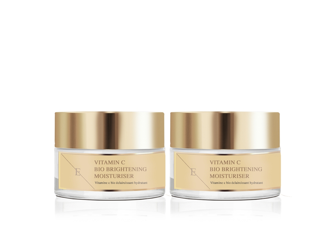 2 x Hidratante iluminador con biovitamina C 50 ml Erth Skin London