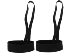 Juego de 2 muñequeras negras ajustables para árbitros de fútbol, con indicador de partido y soporte deportivo para la muñeca. Slowmoose