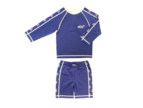 Kit Anti-Uv PLOUF para niños : Loup Bleu 6 meses