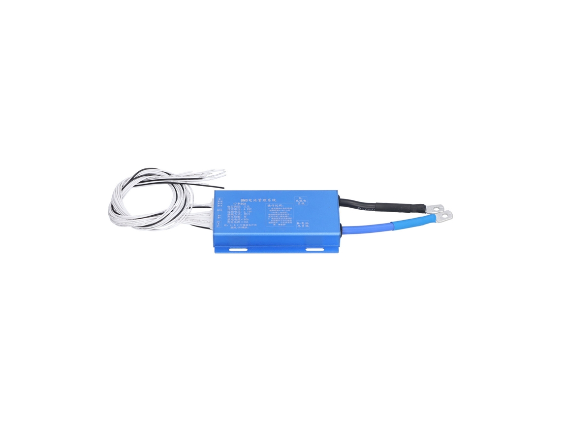 Placa De Protección Bms Para Módulo Cargador De Batería De Litio 17s 80a Con Carga Balanceada