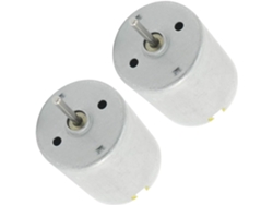 2 Motores Eléctricos De Eje De Mm Y Diámetro De 24 12000 Rpm, Cc, 6 V