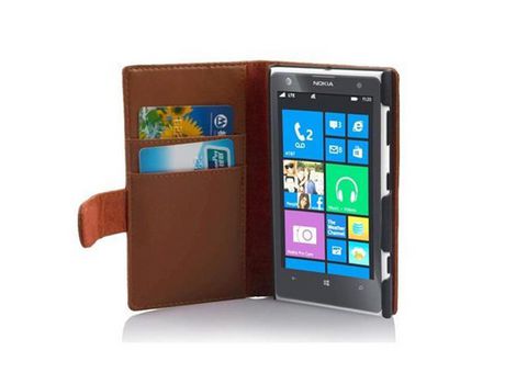 Carcasa para Nokia Lumia 1020 CADORABO Marrón