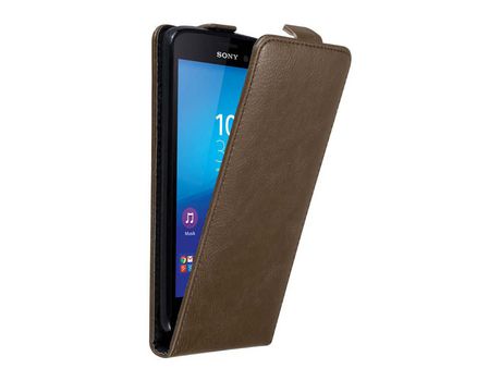 Carcasa para Sony Xperia M4 AQUA CADORABO Marrón