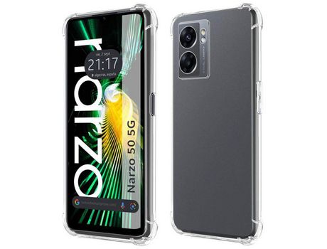Carcasa para Realme Narzo 50 5G TUMUNDOSMARTPHONE Transparente