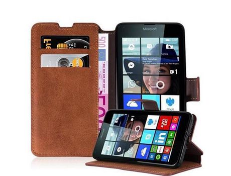Carcasa para Nokia Lumia 640 CADORABO Marrón