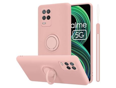Carcasa para Realme 8 5G / V13 / Q3 / Q3i / Narzo 30 5G CADORABO Rosa
