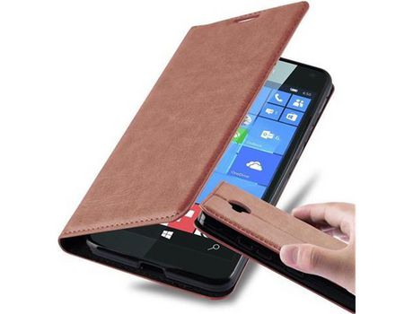 Carcasa para Nokia Lumia 650 CADORABO Marrón
