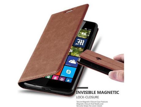 Carcasa para Nokia Lumia 540 CADORABO Marrón