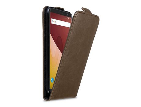 Carcasa para WIKO VIEW PRIME CADORABO Marrón