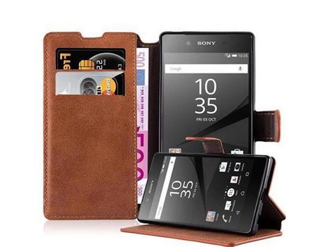 Carcasa para Sony Xperia Z5 CADORABO Marrón
