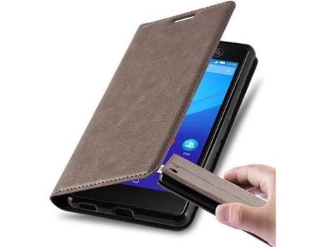 Carcasa para Sony Xperia M5 CADORABO Marrón