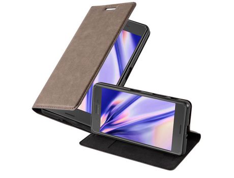 Carcasa para Sony Xperia X PERFORMANCE CADORABO Marrón