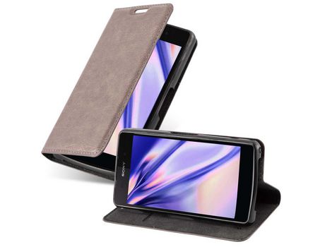 Carcasa para Sony Xperia Z2 COMPACT CADORABO Marrón