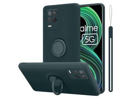 Carcasa para Realme 8 5G / V13 / Q3 / Q3i / Narzo 30 5G CADORABO Verde
