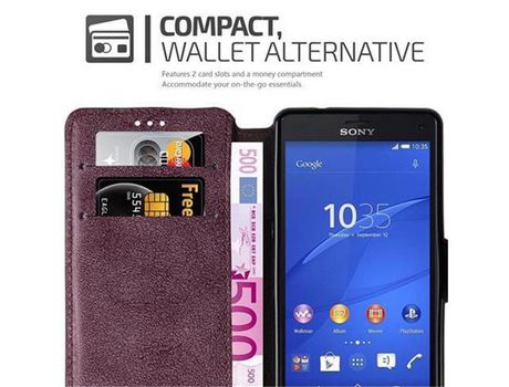 Carcasa para Sony Xperia Z3 COMPACT CADORABO Rojo