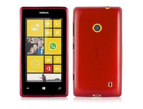 Carcasa para Nokia Lumia 525 CADORABO Rojo
