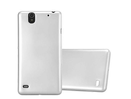 Carcasa para Sony Xperia C4 CADORABO Plateado