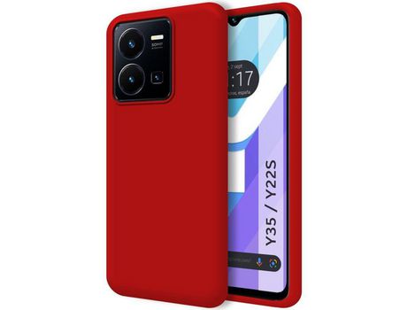 Carcasa para Vivo Y35 / Y22s TUMUNDOSMARTPHONE Rojo