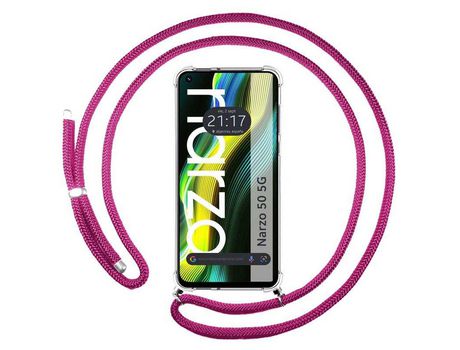Carcasa para Realme Narzo 50 5G TUMUNDOSMARTPHONE Rosa