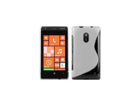 Carcasa para Nokia Lumia 620 CADORABO Transparente