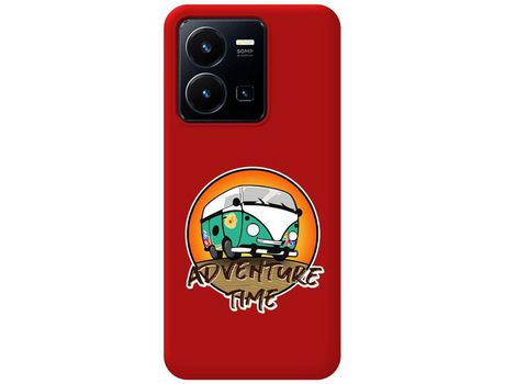 Carcasa para Vivo Y35 / Y22s TUMUNDOSMARTPHONE Rojo