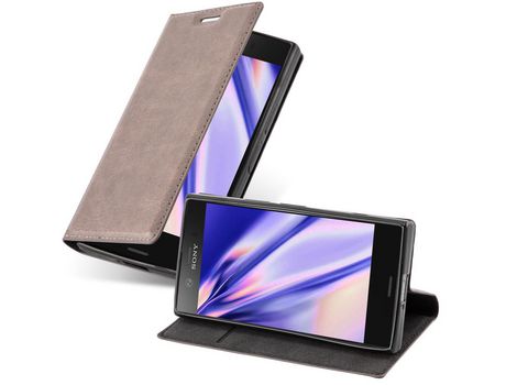 Carcasa para Sony Xperia Z1 COMPACT CADORABO Marrón