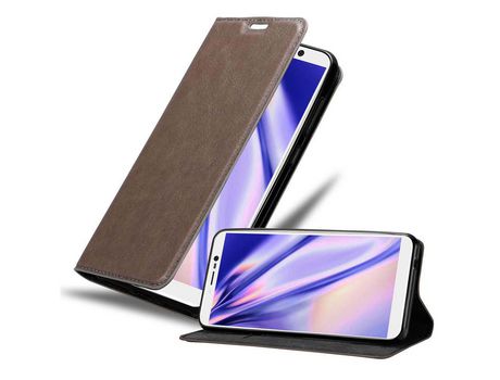 Carcasa para WIKO Y80 CADORABO Marrón