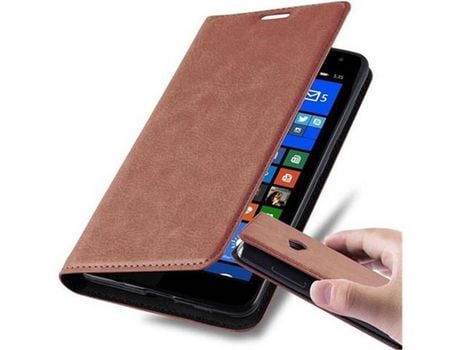 Carcasa para Nokia Lumia 535 CADORABO Marrón
