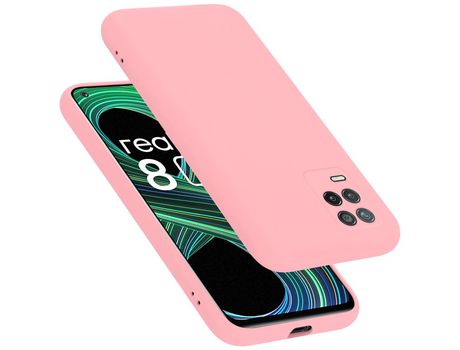 Carcasa para Realme 8 5G / V13 / Q3 / Q3i / Narzo 30 5G CADORABO Rosa