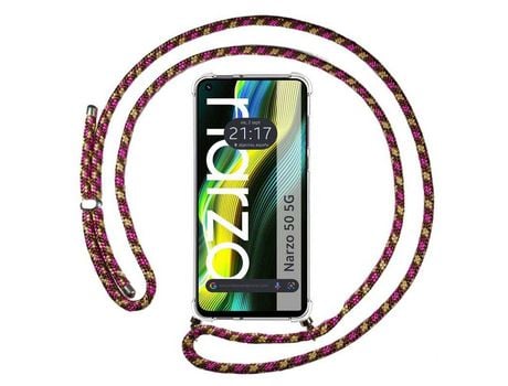 Carcasa para Realme Narzo 50 5G TUMUNDOSMARTPHONE Rosa