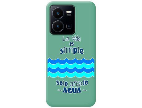 Carcasa para Vivo Y35 / Y22s TUMUNDOSMARTPHONE Verde