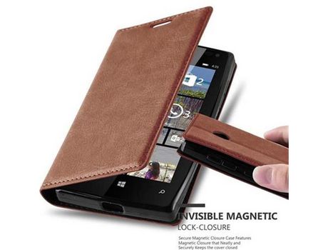 Carcasa para Nokia Lumia 435 CADORABO Marrón
