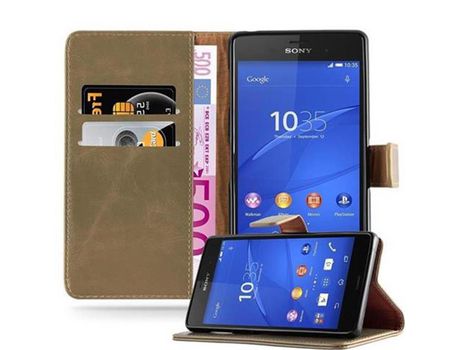 Carcasa para Sony Xperia Z3 CADORABO Marrón