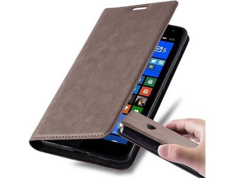 Carcasa para Nokia Lumia 535 CADORABO Marrón