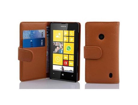 Carcasa para Nokia Lumia 520 / 521 CADORABO Marrón