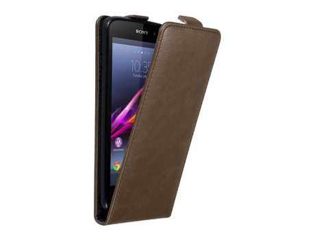 Carcasa para Sony Xperia Z1 CADORABO Marrón