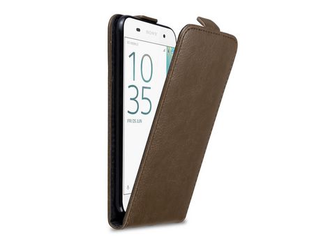 Carcasa para Sony Xperia E5 CADORABO Marrón