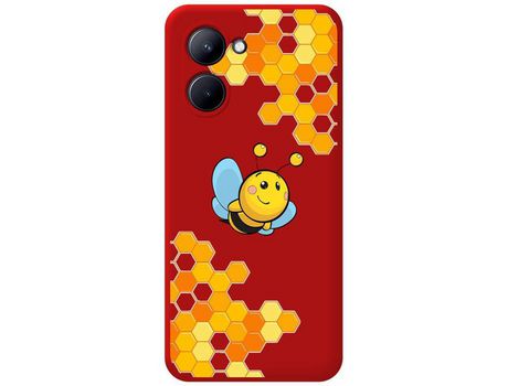 Carcasa para Realme C33 TUMUNDOSMARTPHONE Rojo